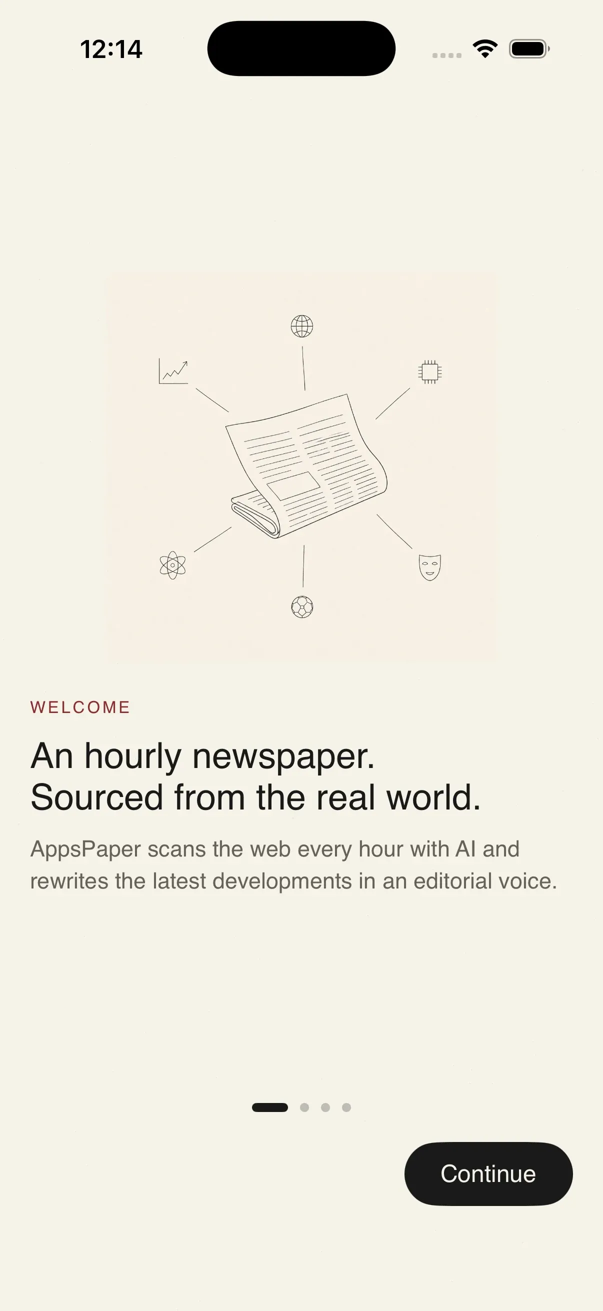AppsPaper — arayüz 1