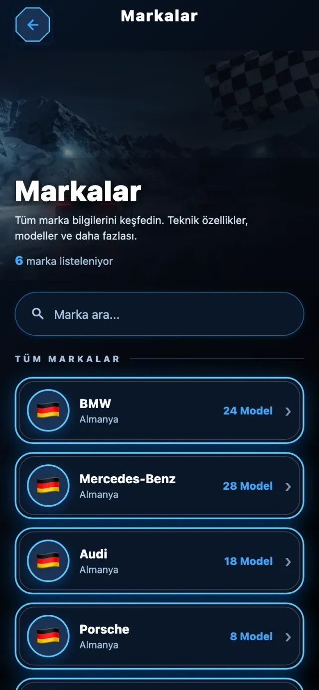 Garaj arayüzü 1