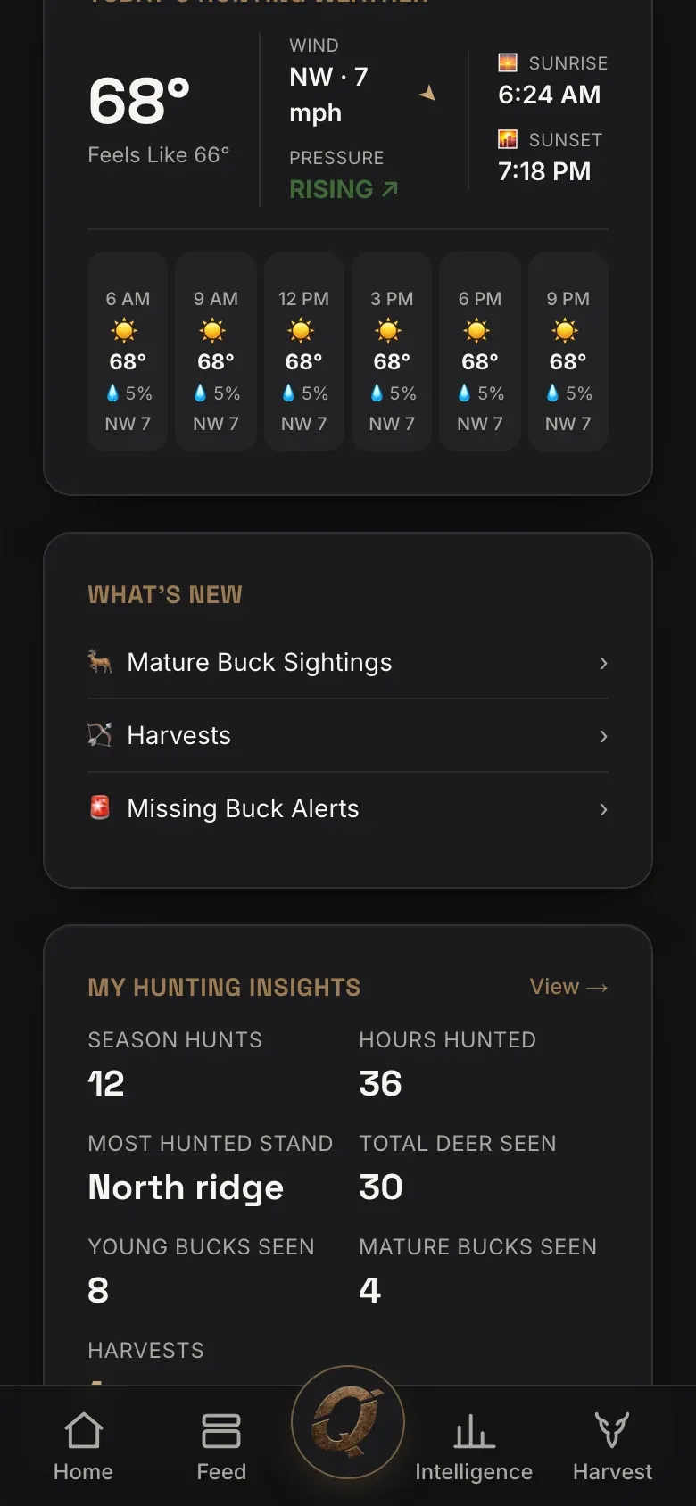 HuntLine IQ Web — arayüz 3