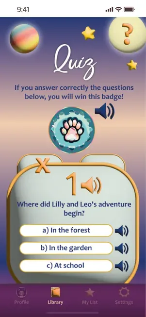 Lilly & Leo — arayüz 4