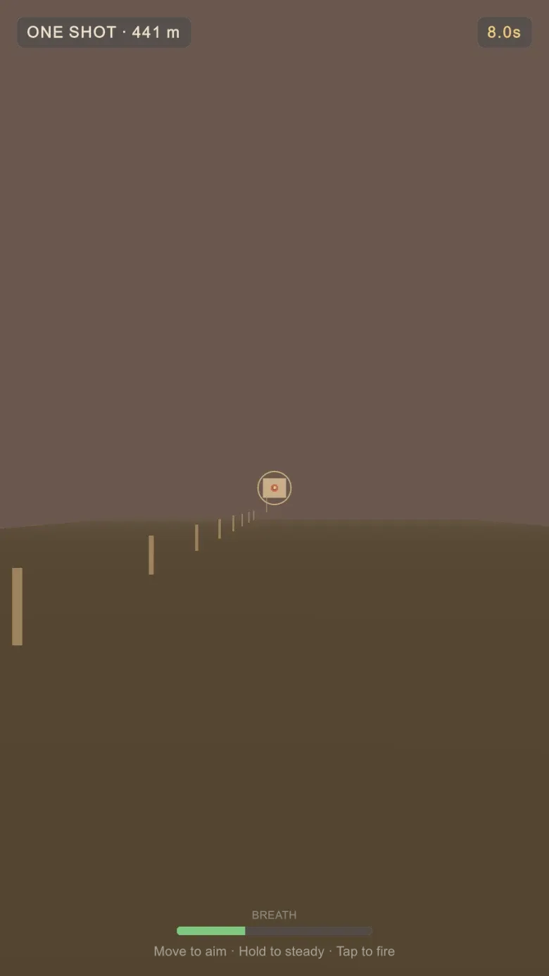 One Shot — arayüz 1