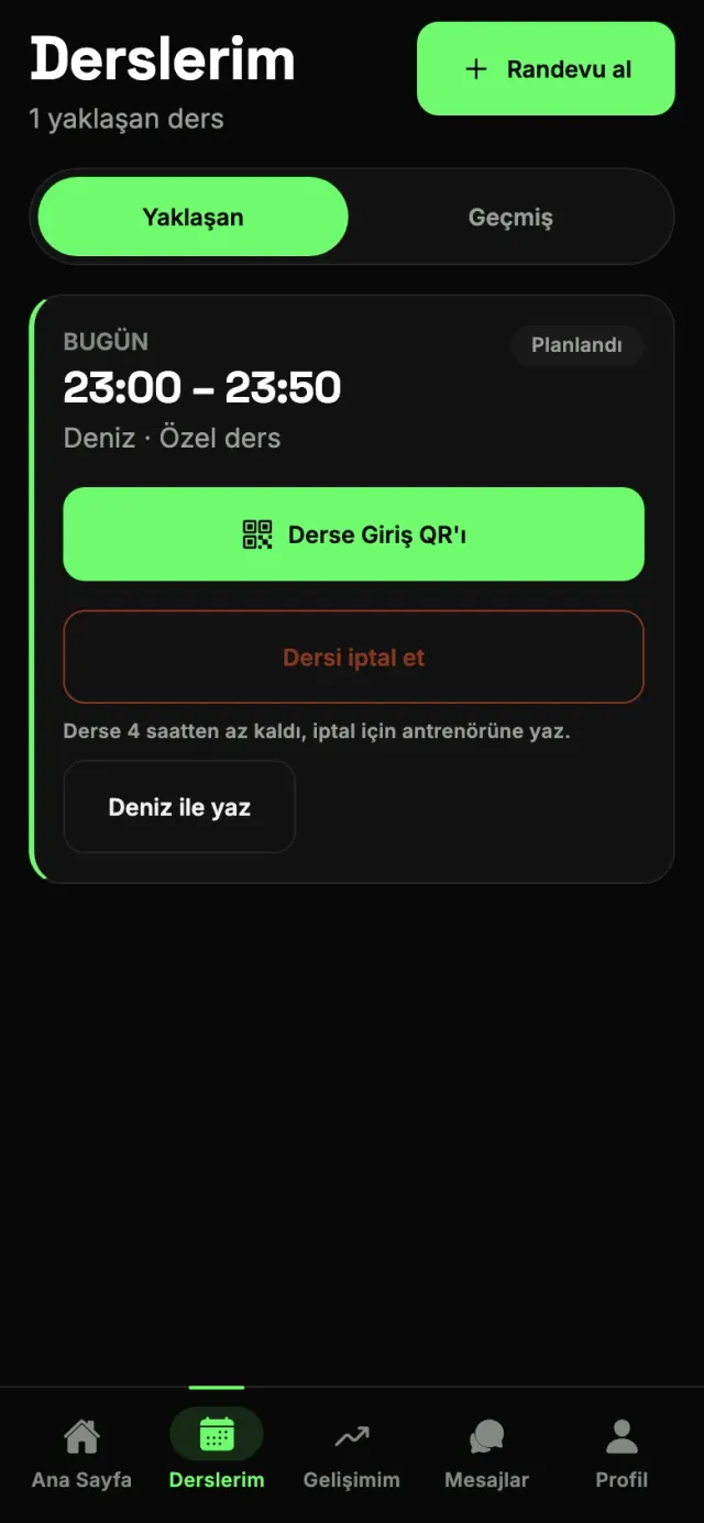 PeakUp arayüzü 1