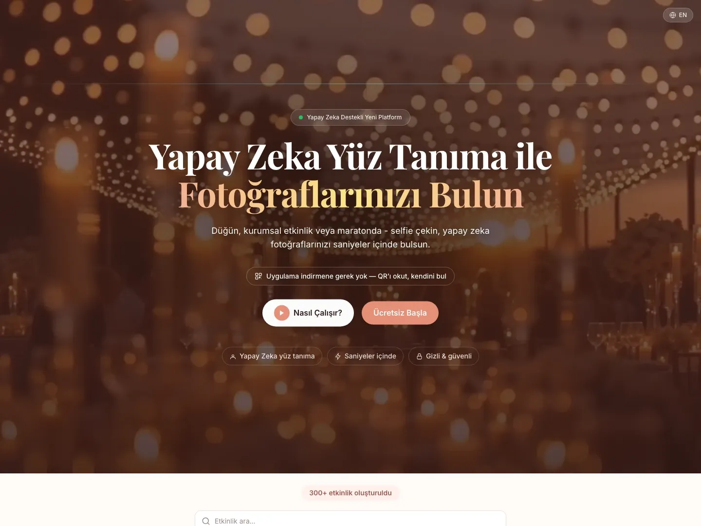 Photonza — arayüz 1
