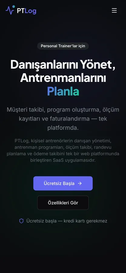 PTLog — arayüz 3