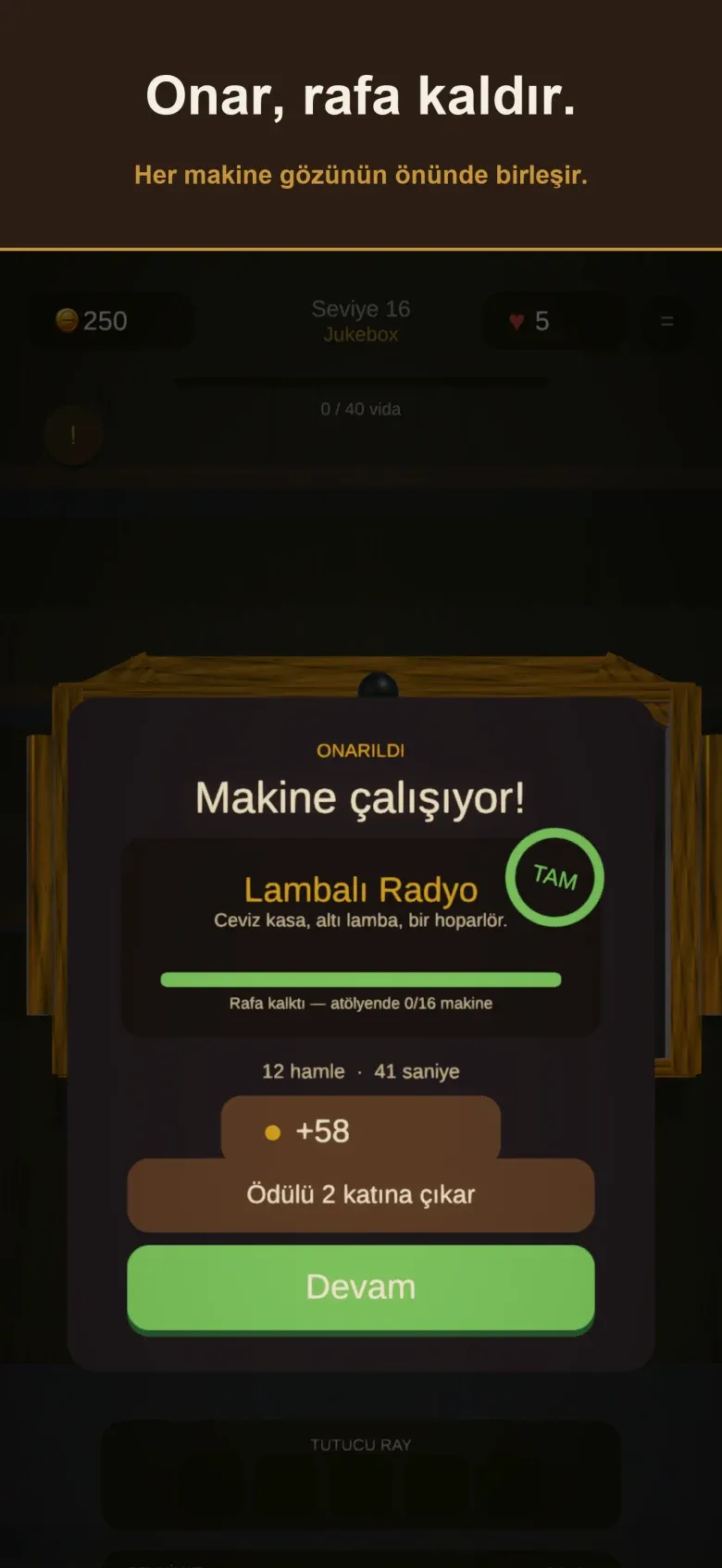 Screwsmith — arayüz 4