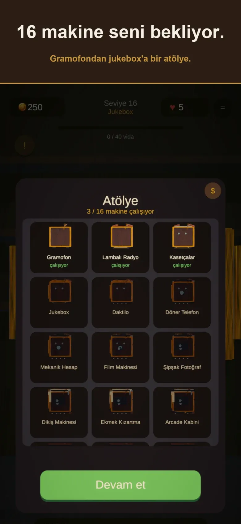 Screwsmith — arayüz 3