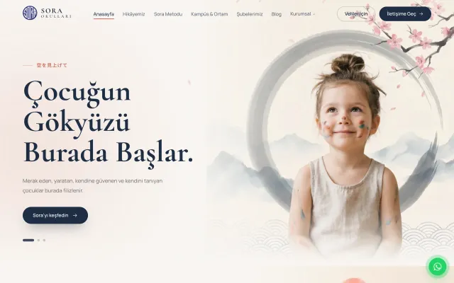 Sora Okulları arayüzü 1